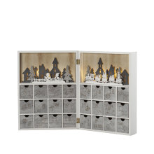 Siluett Adventskalender LED Konstsmide